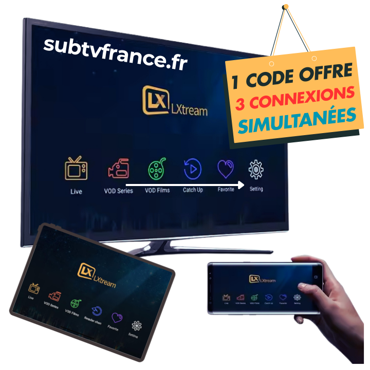SUBTV IPTV LXTREAM IPTV